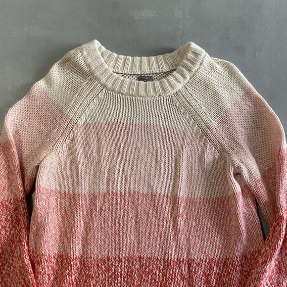 Aerie Orange Gradient Sweater - Picture 3 of 7